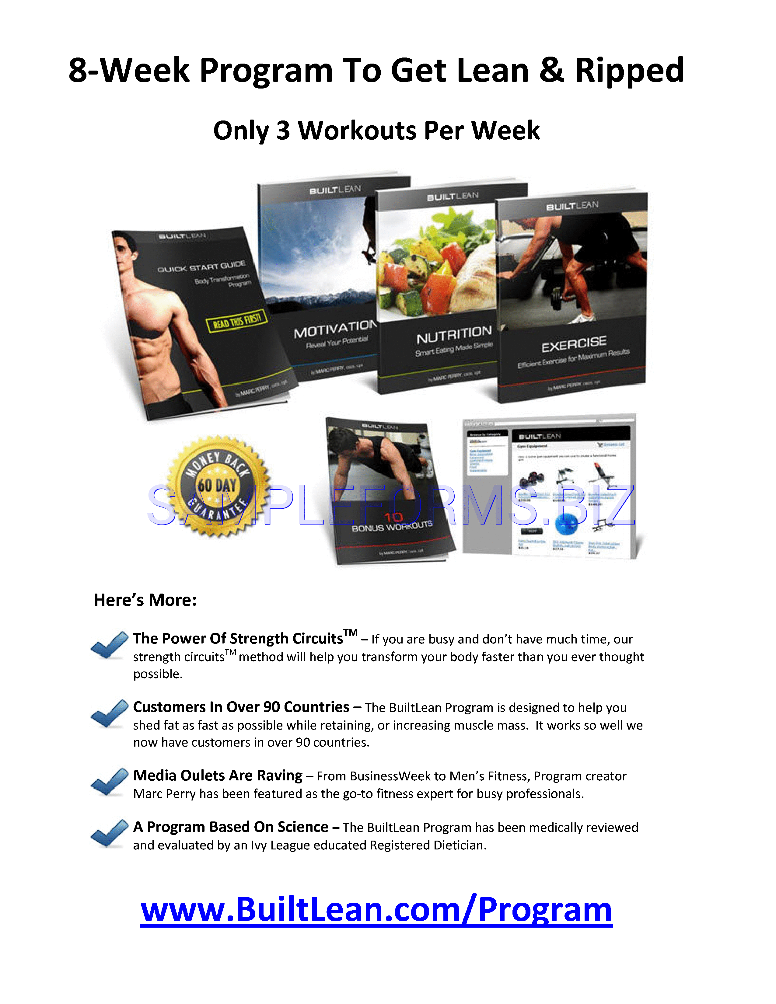Preview free downloadable Workout Log Templates in PDF (page 3)
