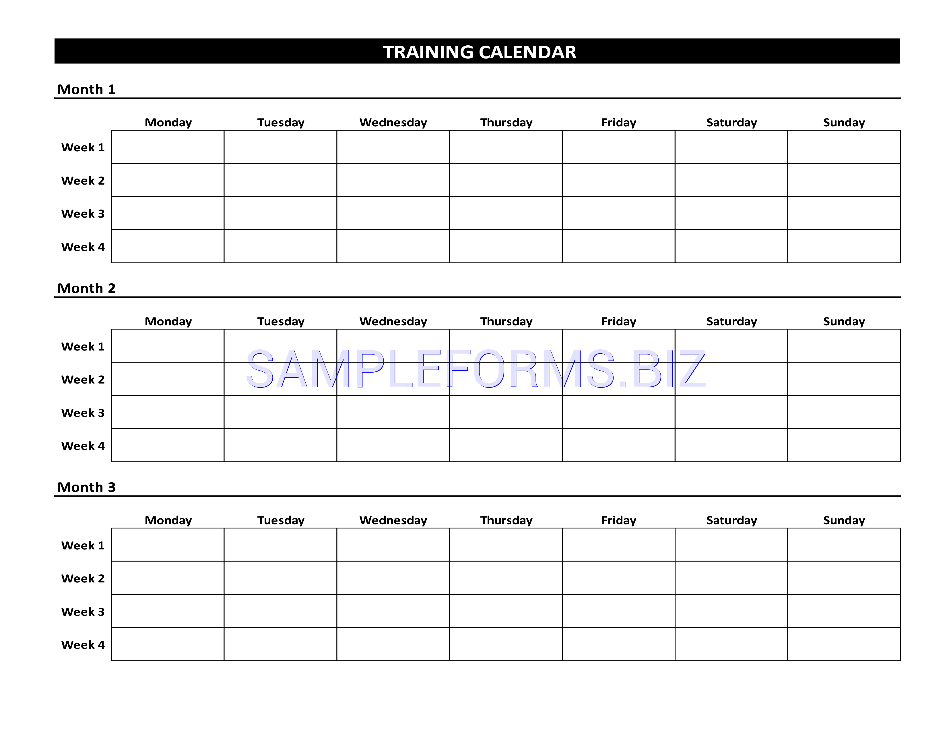 Preview free downloadable Workout Log Templates in PDF (page 6)